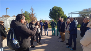 Una delegación Turca de la ONU visita el Huerto Formativo El Pozo, para conocer el programa Barrios Productores. - Noticias